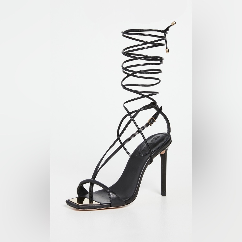 Schutz Vikki Sandals Black